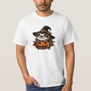 Halloween Sloth Pumpkin Festivity T-Shirt