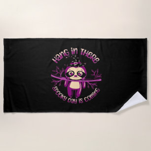 Halloween Sloth (ver.1) Classic T-Shirt Beach Towel