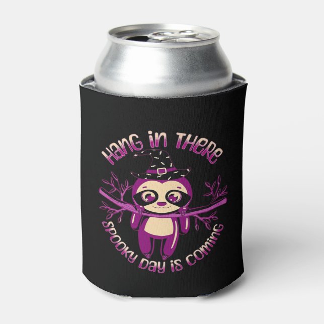 Halloween Sloth (ver.1) Classic T-Shirt Can Cooler (Can Front)