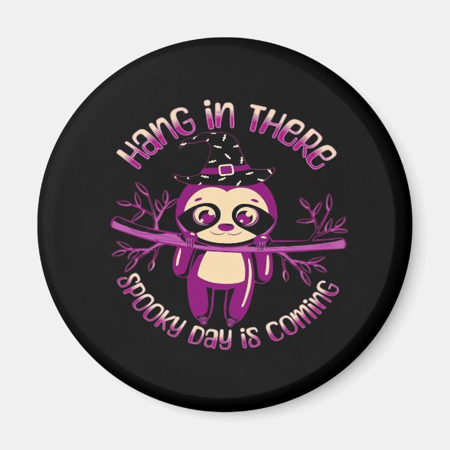 Halloween Sloth (ver.1) Classic T-Shirt Magnet (Front)