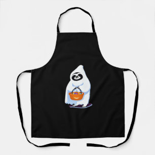 Halloween Slothful Design, This is my Human Costum Apron