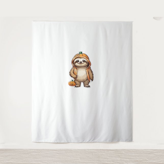 Halloween Slothster Essential T-Shirt Tapestry (Front)