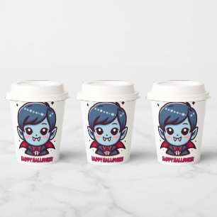 Halloween - Small cute vampire Paper Cups