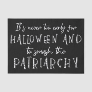 Halloween & Smash The Patriarchy II Tissue Paper