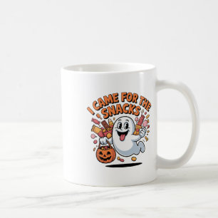 Halloween Snacks Ghost Funny Trick-or-treat Candy  Coffee Mug