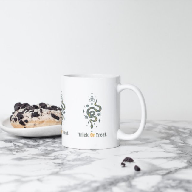 Halloween Snake, Witches Symbols Coffee Mug (Creator Uploaded)