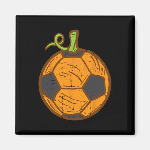 Halloween Soccer Byll Pumpkin Footbyll Costume Boy Magnet