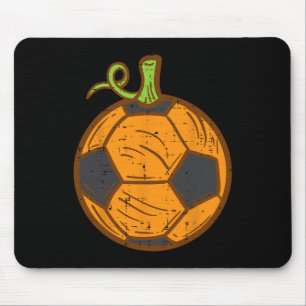 Halloween Soccer Byll Pumpkin Footbyll Costume Boy Mouse Pad