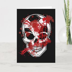 Halloween Soccer Byll Pumpkin Skull Soccer Player Card