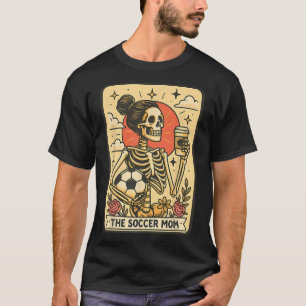 Halloween Soccer Mom Tarot Card Soccer Mama Sports T-Shirt