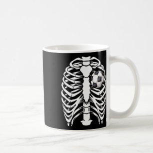 Halloween Soccer Xray Skeleton Costume For Men Wom Coffee Mug
