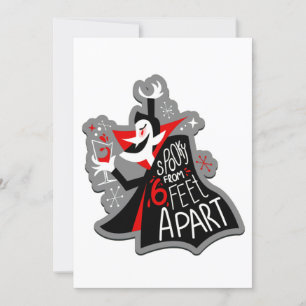halloween social distancing vampire coronavirus invitation