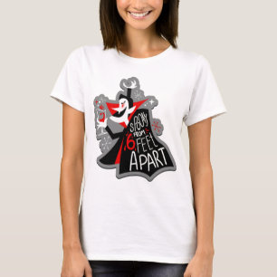 halloween social distancing vampire coronavirus T-Shirt