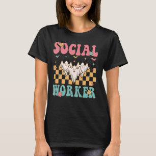 Halloween Social Worker School Social Worker Spook T-Shirt