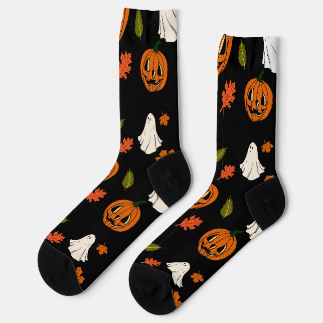 Halloween Socks (Left)