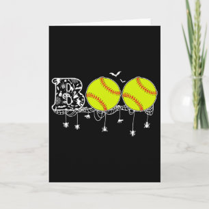 Halloween Softll Lover Boo Sell Player Women Card