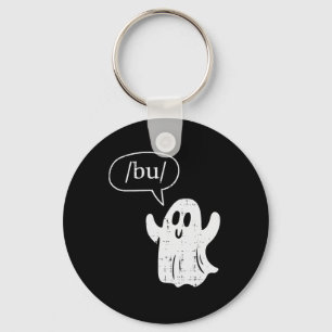 Halloween Speech Therapy Ghost Bu Boo Slp Costume  Key Ring