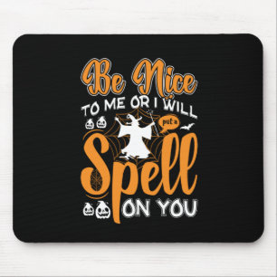 Halloween Spell On You Birthday Mouse Pad