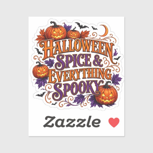 Halloween Spice and Everything Spooky (Sheet)
