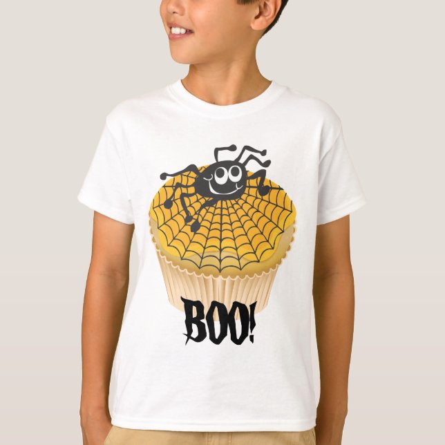 Halloween Spider Boo Shirt (Front)