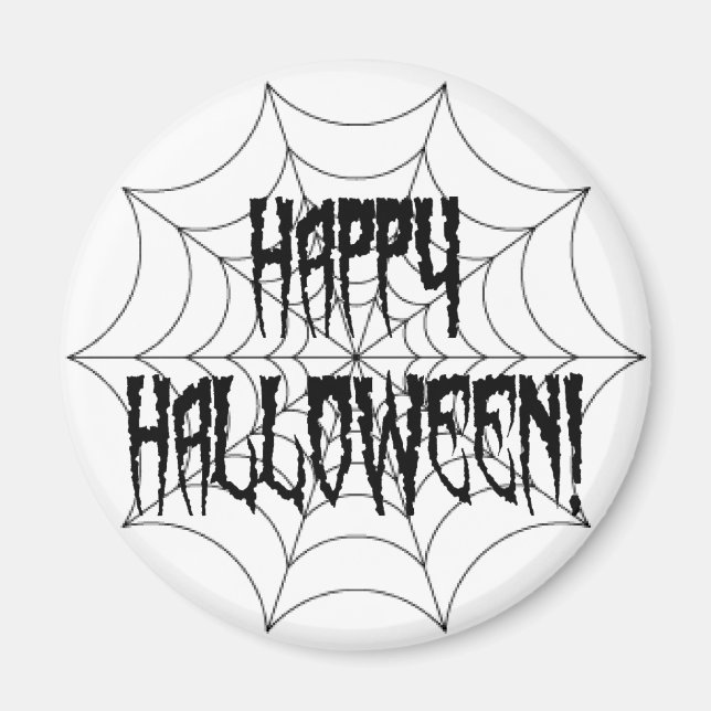 Halloween Spider Fingers and Web Magnet (Front)
