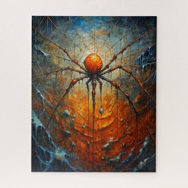 Halloween Spider Puzzle (Vertical)