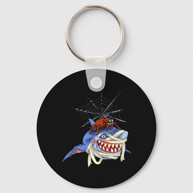 Halloween Spider Shark Performance Key Ring (Front)