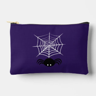 Halloween Spider Web Accessory Pouch