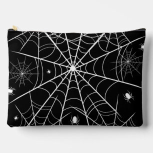 Halloween Spider Web Accessory Pouch