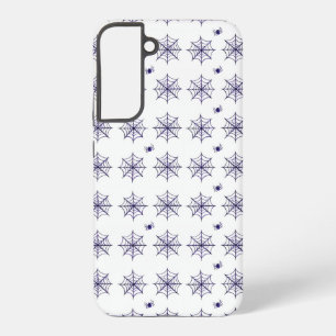 Halloween Spider Web and Spider Pattern Samsung Galaxy Case