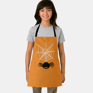 Halloween Spider Web  Apron