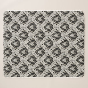 Halloween Spider Web Blanket – Seamless Gothic