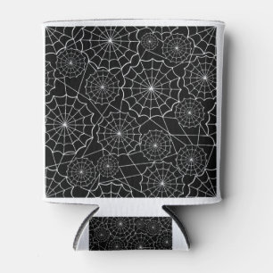 halloween spider web can cooler
