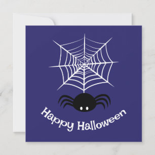 Halloween Spider Web  Card