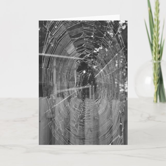 Halloween-Spider Web Card (Front)