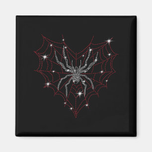 Halloween Spider Web Costume Cute Heart Spider Web Magnet