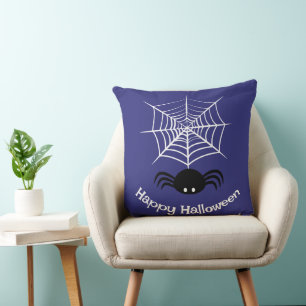 Halloween Spider Web Cushion