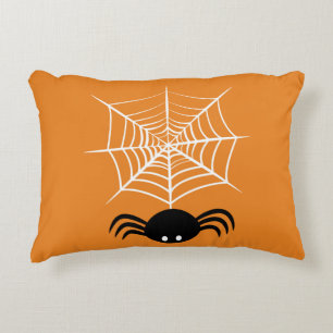 Halloween Spider Web Decorative Cushion