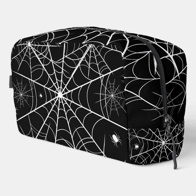 Halloween Spider Web Dopp Kit (Right Corner)