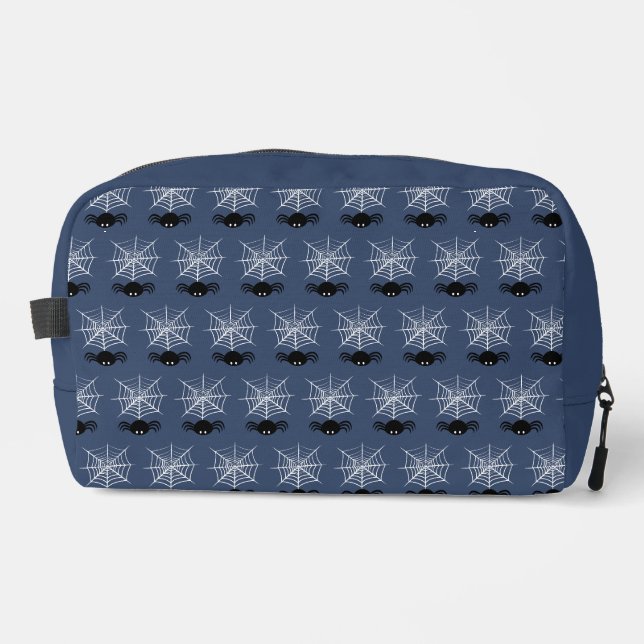Halloween Spider Web  Dopp Kit (Front)