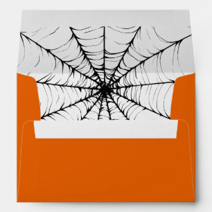 Halloween Spider Web Envelope