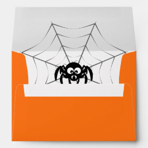 Halloween Spider Web Envelope