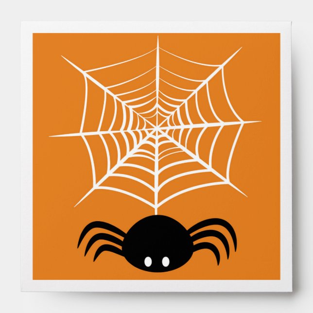 Halloween Spider Web  Envelope (Front)