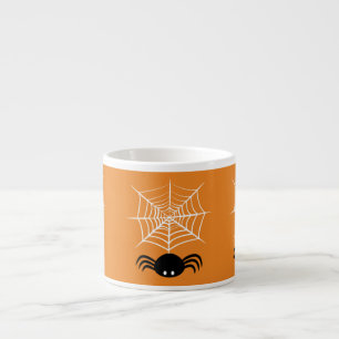 Halloween Spider Web Espresso Cup