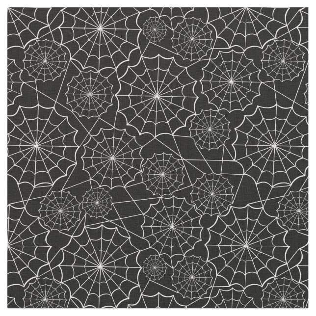halloween spider web fabric (Close Up)