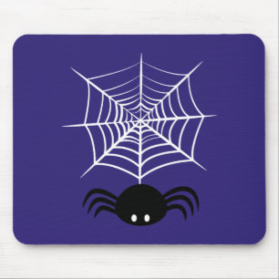 Halloween Spider Web  Mouse Pad
