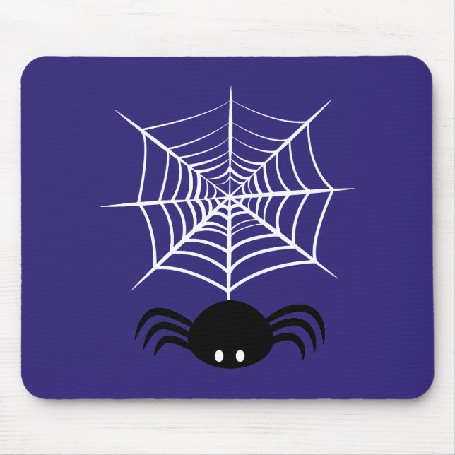 Halloween Spider Web  Mouse Pad (Front)