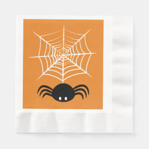 Halloween Spider Web  Napkin