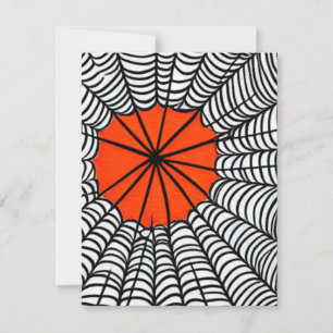 Halloween Spider Web Note Cards