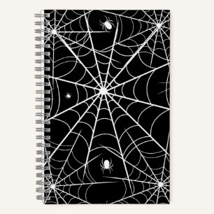 Halloween Spider Web Notebook